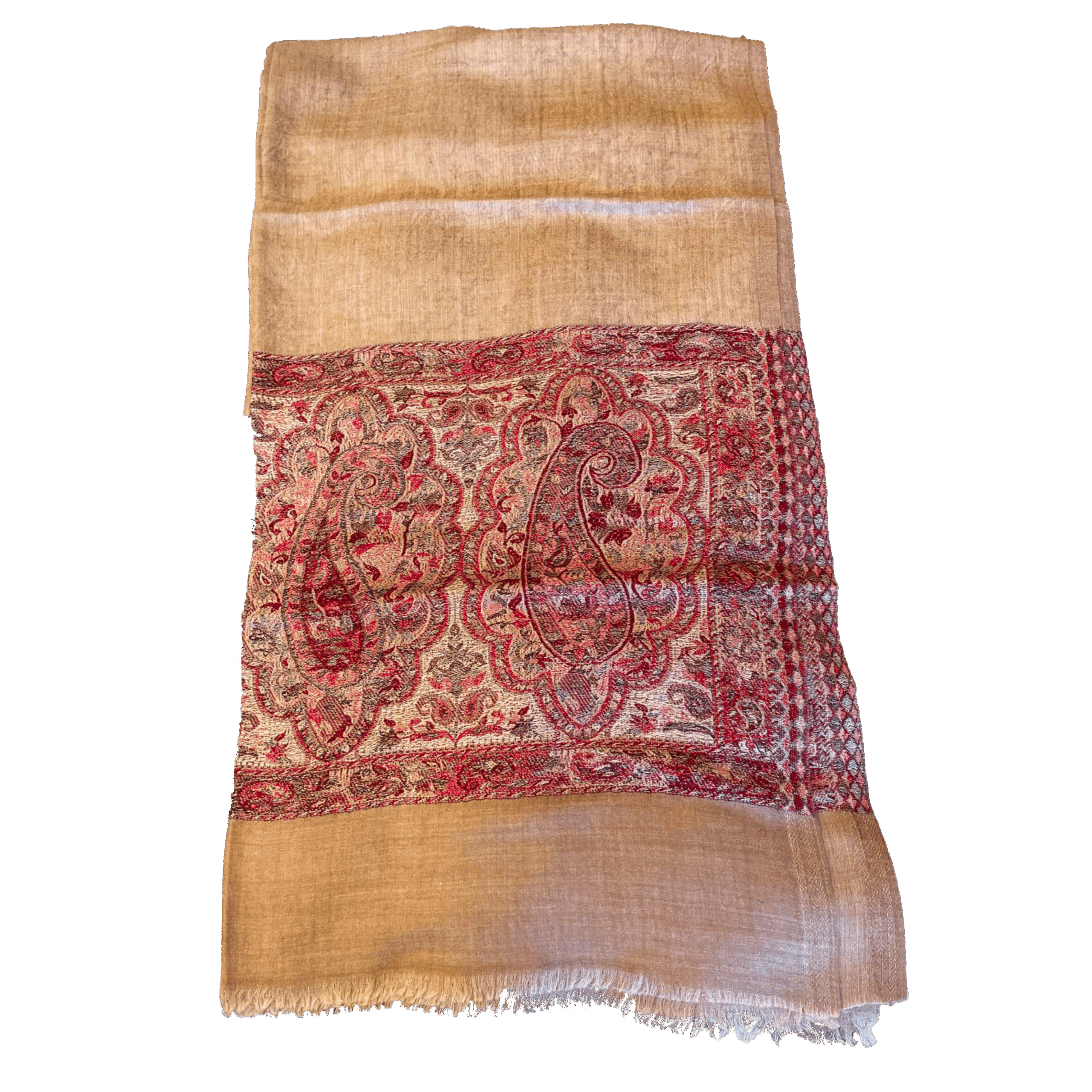 Pashmina shawl.